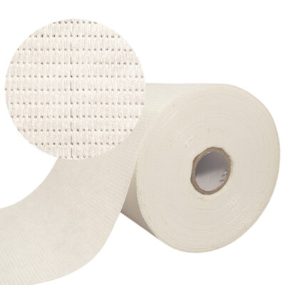 Polyestervlies 120 g/m² – Rolle 0,25 × 50 m mit mikroperforierter Struktur für Dach- und Bauabdichtung